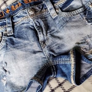 Womens rock revival shorts